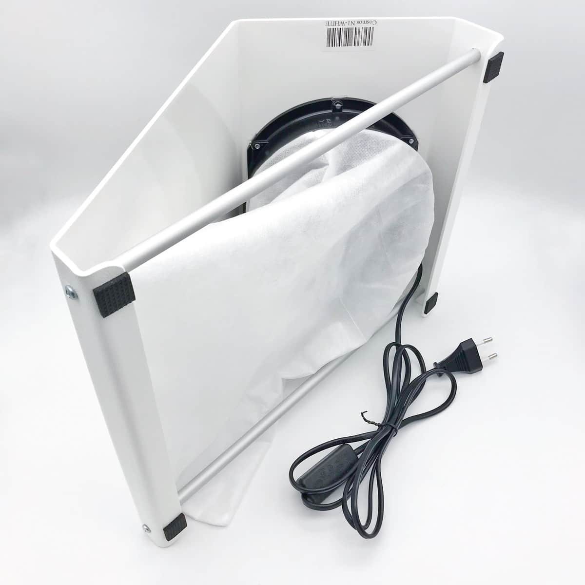 НАСТОЛЬНЫЙ ПЫЛЕСОС ДЛЯ МАНИКЮРА 60W COSMOS N1 WHITE