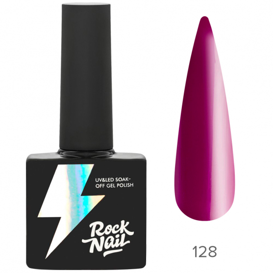 Гель-лак RockNail Basic 128 Very Berry