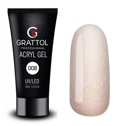 GRATTOL АКРИЛ-ГЕЛЬ GRATTOL ACRYL GEL 08