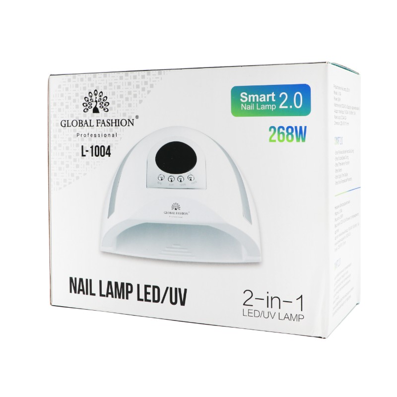 Лампа Led/uv Global Fashion L-1004, белая, 268W