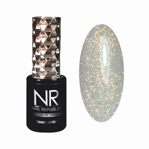 Nail Republic DIAMOND TOP №4 с шиммером (10 мл)