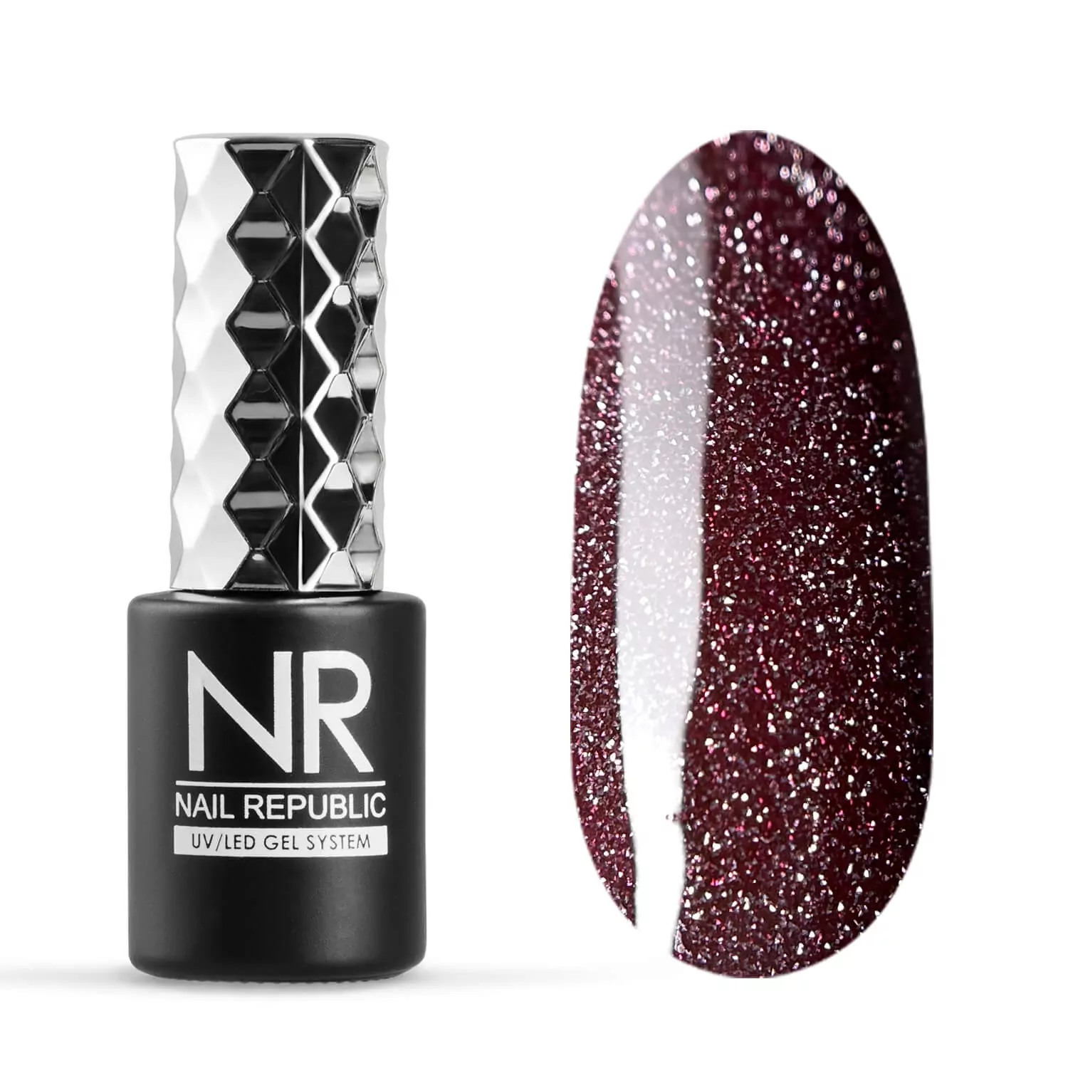 Nail Republic DIAMOND TOP №9 FLASH светоотражающий (10 мл)