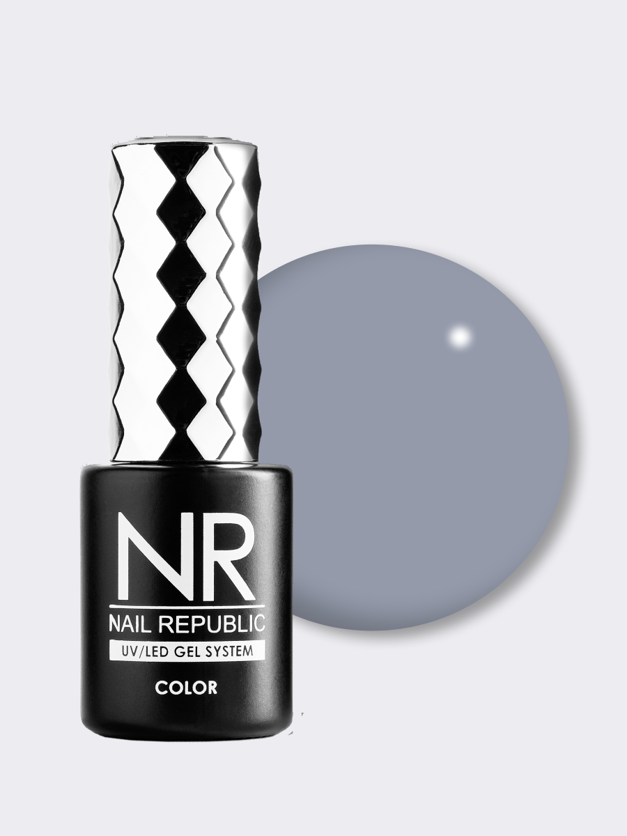 Nail Republic-101 Deep ocean гель-лак. Грифельный (10 мл)