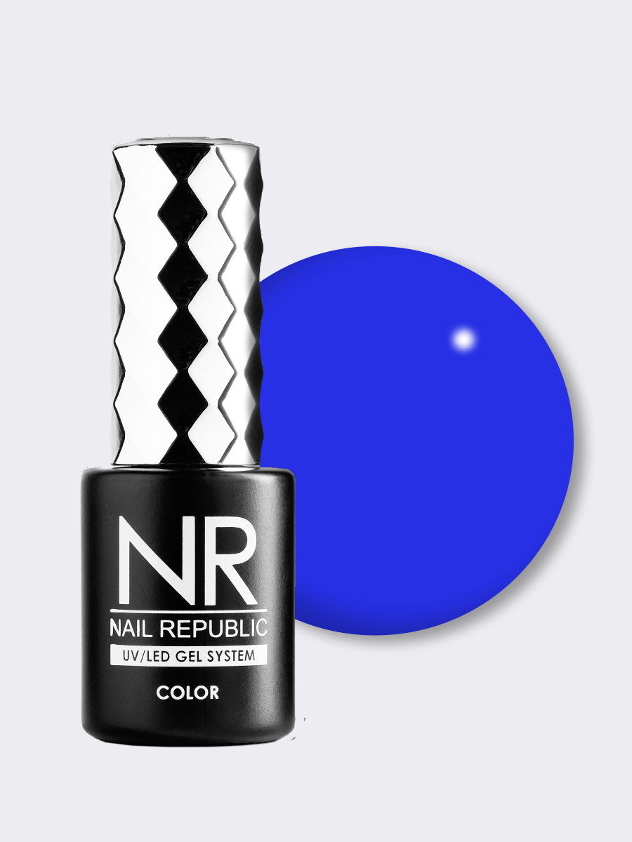 Nail Republic-105 Electric dreams гель-лак. Синяя пыль (10 мл)