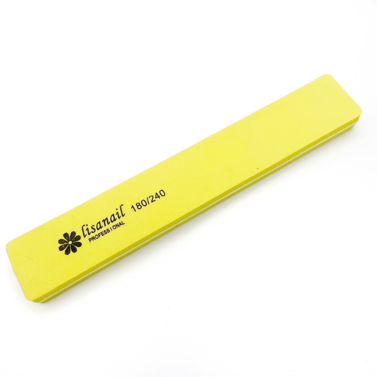 Баф LISANAIL 180/240 грит, 16х2.5 см