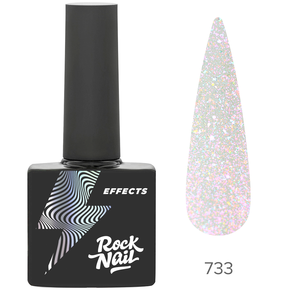 Гель-лак Rocknail Effects 733 Boom Shaka Laka