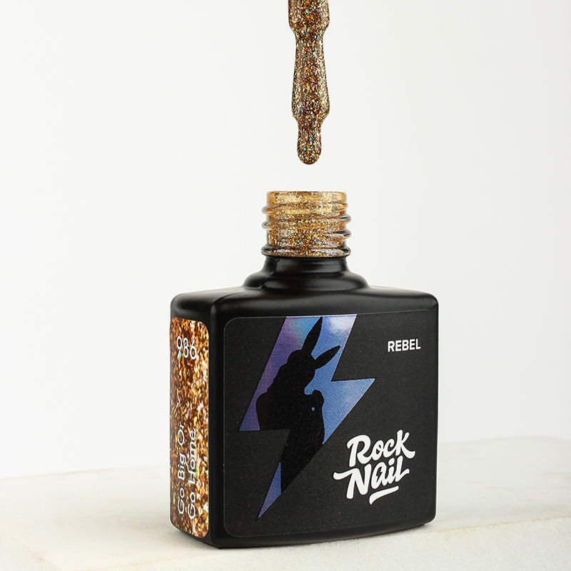 Гель-лак RockNail Rebel 986 Go Big or Go Home