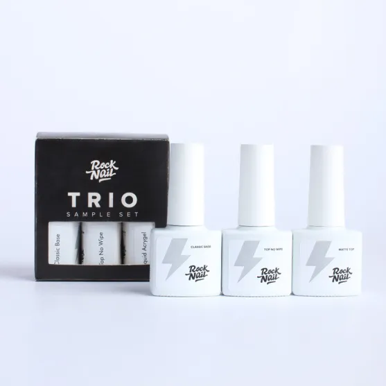 Набор базовых продуктов RockNail TRIO SAMPLE SET