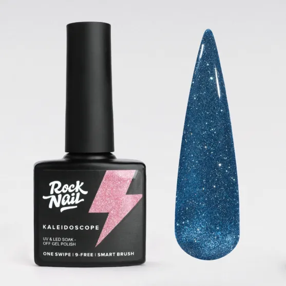 RockNail  Гель-лак Kaleidoscope 284 Glitter Pill 10мл