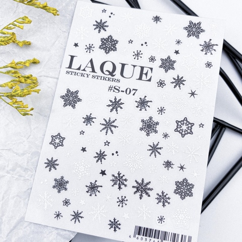 Laque Слайдер дизайн #S-07 BLACK & WHITE