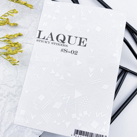 Laque Слайдер дизайн #S-02 WHITE